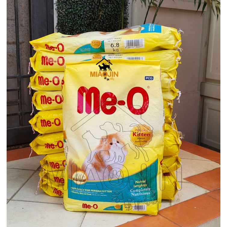 Jual Me O MEO Kitten Persian 6.8KG Makanan Anak Kucing 7kg Pakan Freshpack anabul cat food Dry Kering Murah Shopee Indonesia