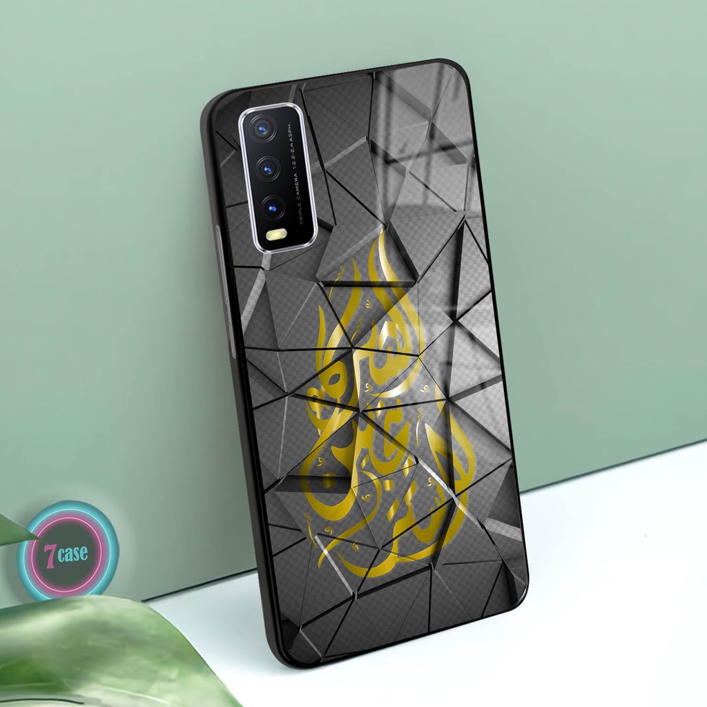 [SV01] Case Glossy Vivo Y12S Y20 Y20i Y20S Y20T Casing Hp Kilau Motif  Islami Kaligrafi