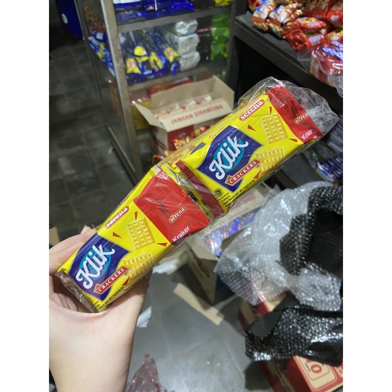 Jual KLIK CRACKERS renteng | Shopee Indonesia
