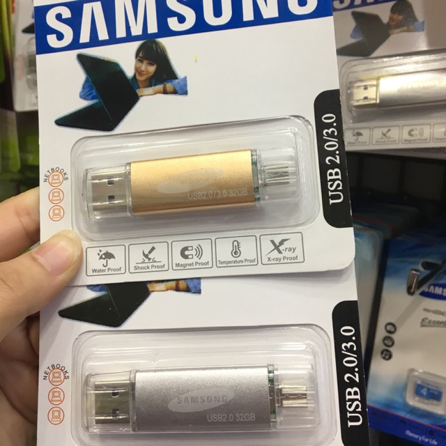 Jual flashdisk otg 32gb + usb samsung 32gb / 16GB / 64GB / 2GB / 4GB ...