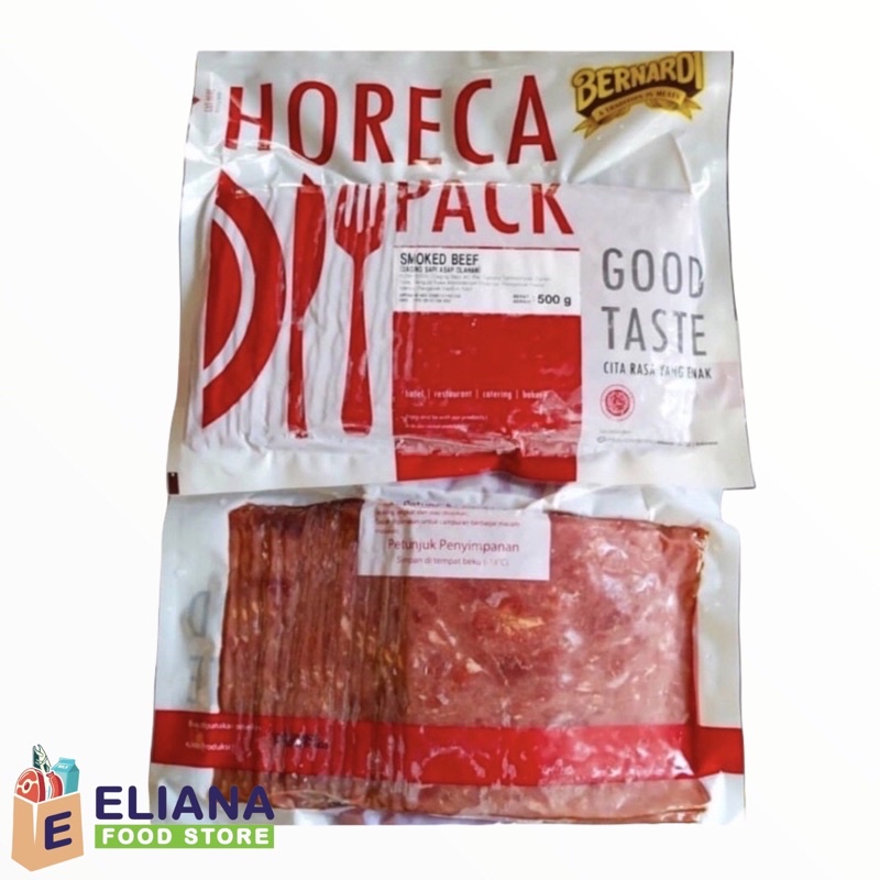 Jual Horeca Bernardi Smoked Beef Block 500 Gr Bernardi Smoked Beef Kotak Sapi Asap Shopee 5564