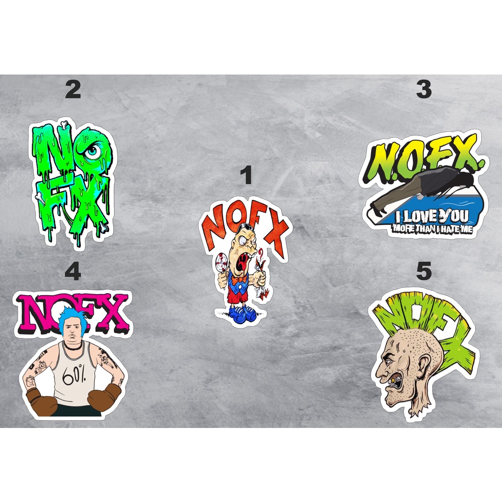 Jual STICKER PACK BAND - STICKER AESTHETIC - STIKER CASE - STICKER ...