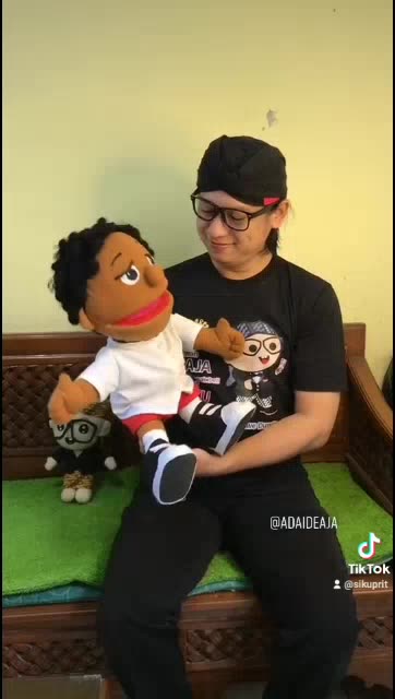 Jual boneka tangan cablak puppet ventriloquist custom | Shopee Indonesia