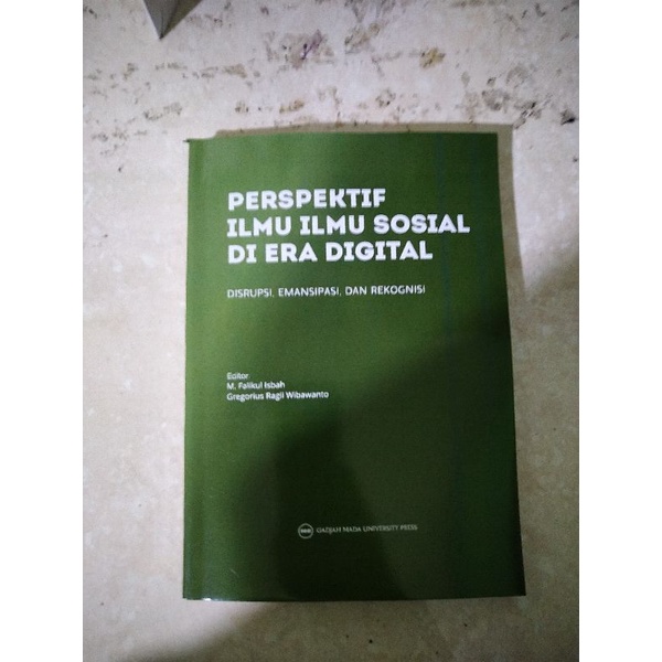 Jual Buku Perspektif Ilmu Ilmu Sosial Di Era Digital/Disrupsi ...