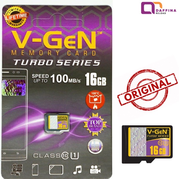 Jual MICRO SD VGEN 16 GB CLASS10 MEMORY CARD Shopee Indonesia