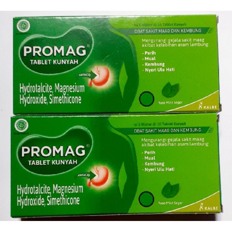 Jual PROMAG - 0BAT MAAG - ISI 3 BLISTER | Shopee Indonesia