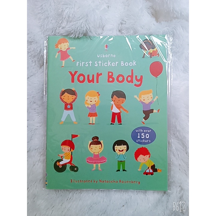 Jual Usborne Look Inside Sticker Books - Your Body - Buku Stiker anak ...