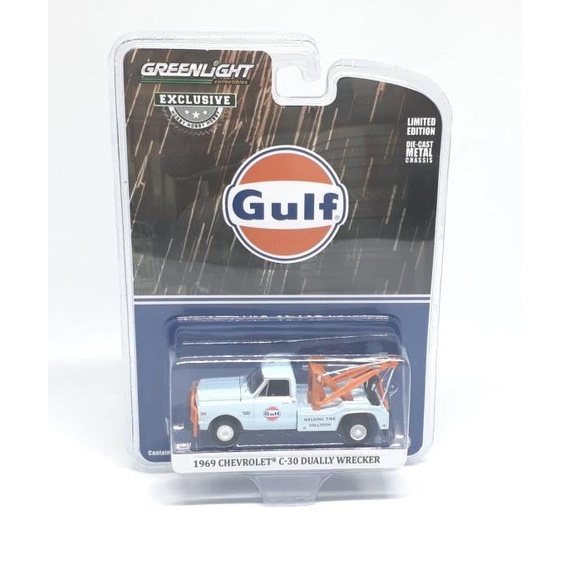 Jual Greenlight Hobby Exclusive Chevy C Dually Wrecker Gulf Oil