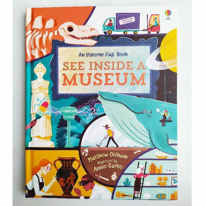 Jual Usborne Flap Book - See Inside a Museum | Shopee Indonesia