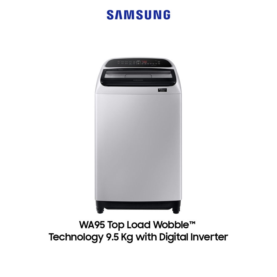 Jual MESIN CUCI SAMSUNG TOP LOADING WOBBLE TECHNOLOGY 9.5 KG ...