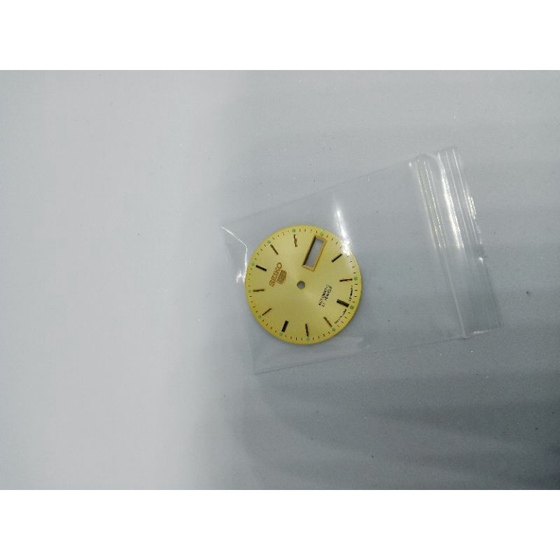 Jual plat dial jam tangan seiko 5 automatic 7009/7s26 plat jam seiko 5 ...