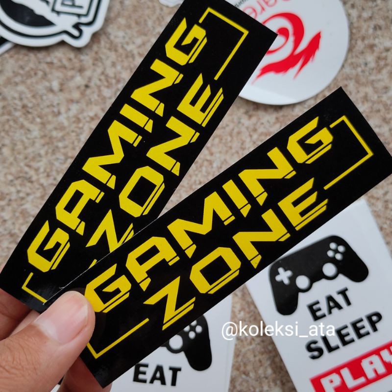 Jual gaming ZONE STIKER KERENN | Shopee Indonesia