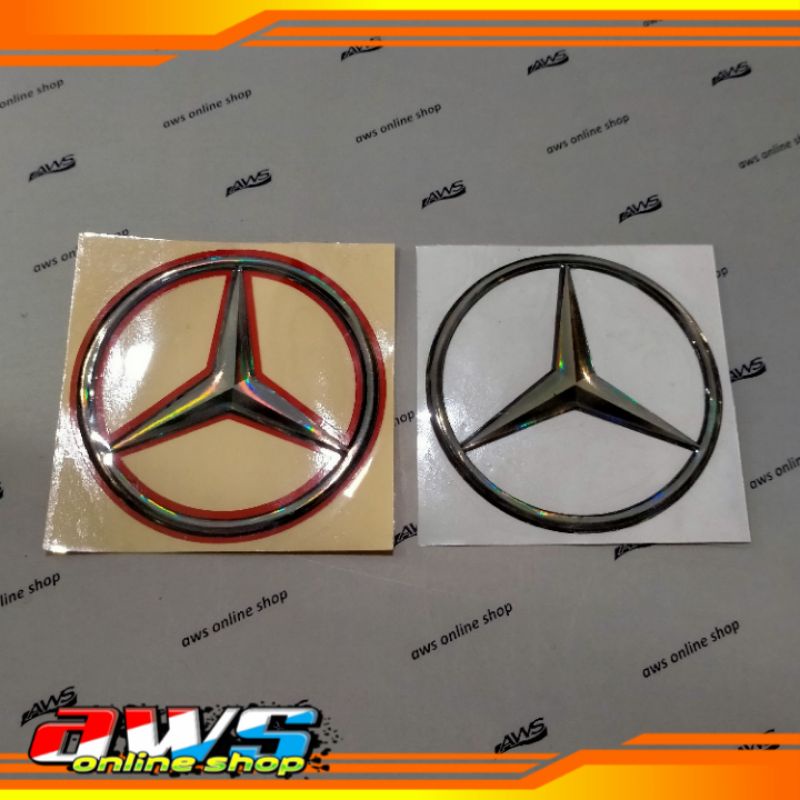 Jual Sticker Logo Mercy Timbul | Shopee Indonesia