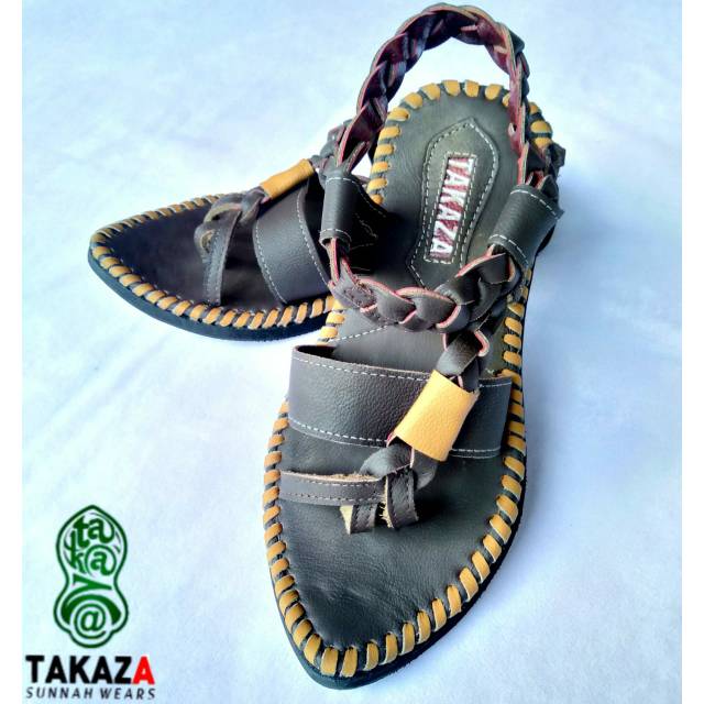Jual Sandal Keren Model Terompah Full Kulit Sapi Orginal | Shopee Indonesia