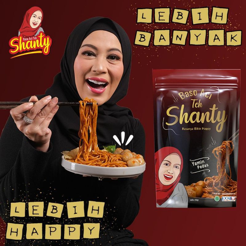 Jual Produk Asli Yamin Pedas Baso Aci Teh Shanty Ready Shopee Indonesia