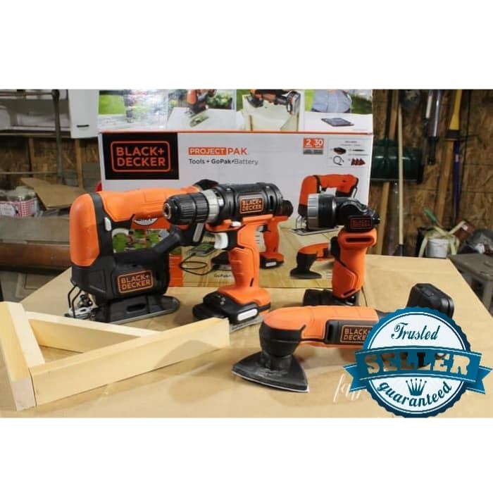 Black decker 4 tool combo pack hot sale