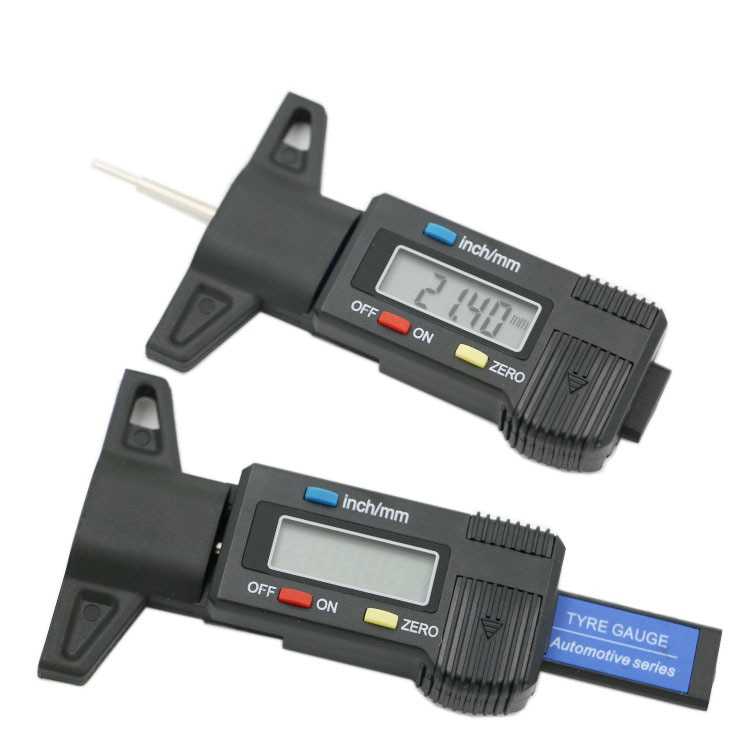 Jual GemRed Alat Ukur Kedalaman Ban Digital Tyre Tread Depth Gauge QST