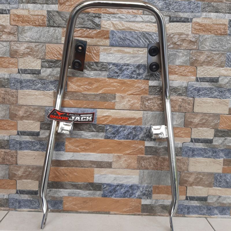 Jual BEGEL GL100 TEBAL CROM ( FREE KARET) | Shopee Indonesia