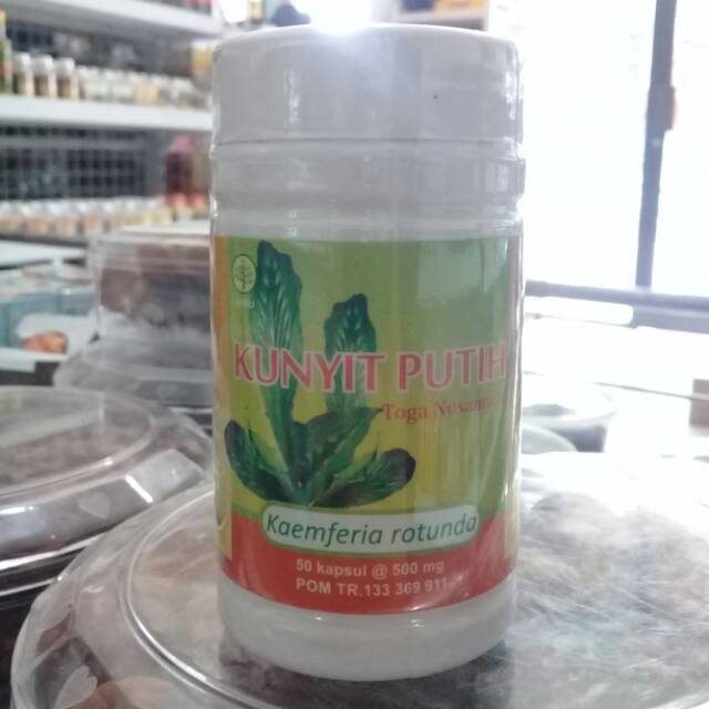 Jual Kapsul Kunyit Putih Toga Nusantara Herbal Anti Kanker Shopee