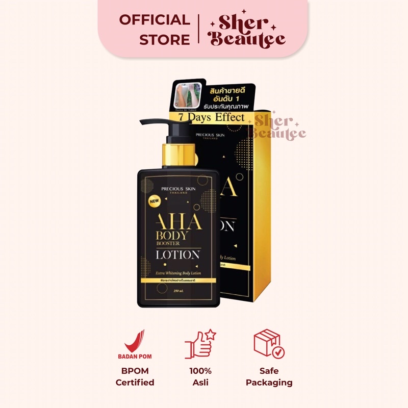 Jual Precious Skin AHA Body Booster Lotion 250ml Shopee Indonesia