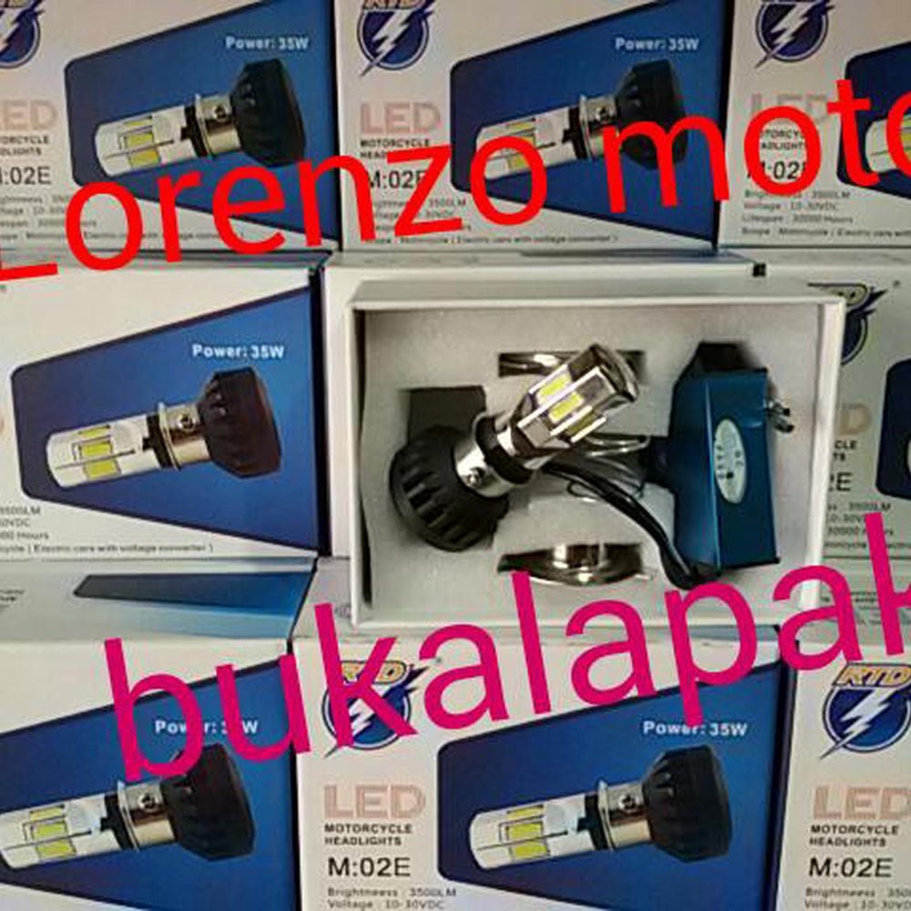 Jual Lampu Utama Led Sisi Rtd Headlamp Enam Titik Shopee Indonesia