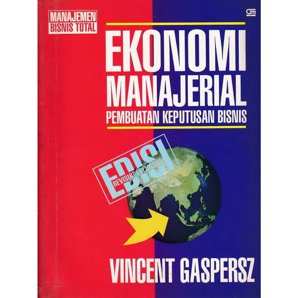 Jual Buku Ekonomi Manajerial Pembuatan Keputusan Bisnis Vincent ...