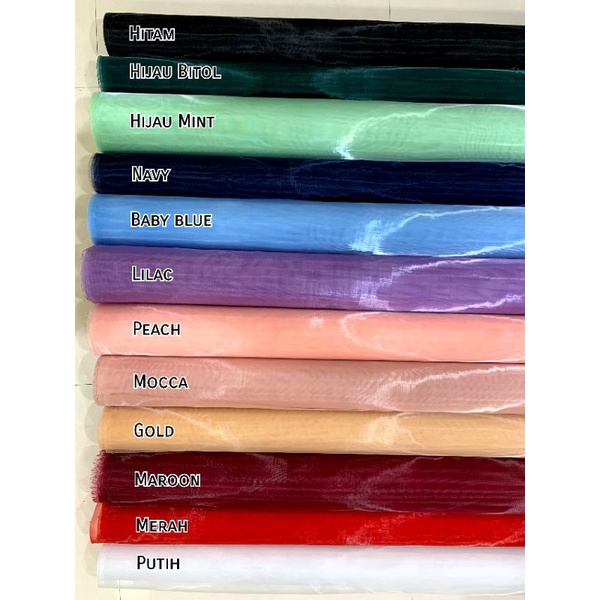 Jual Kain Segnet / Kain Crinoline / Tille Gazar Terlaris Termurah ...