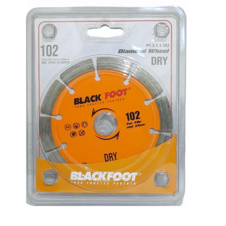 Jual Lebih Istimewa Diamond Wheel 4 inch BLACKFOOT DRY 102 Mata Potong
