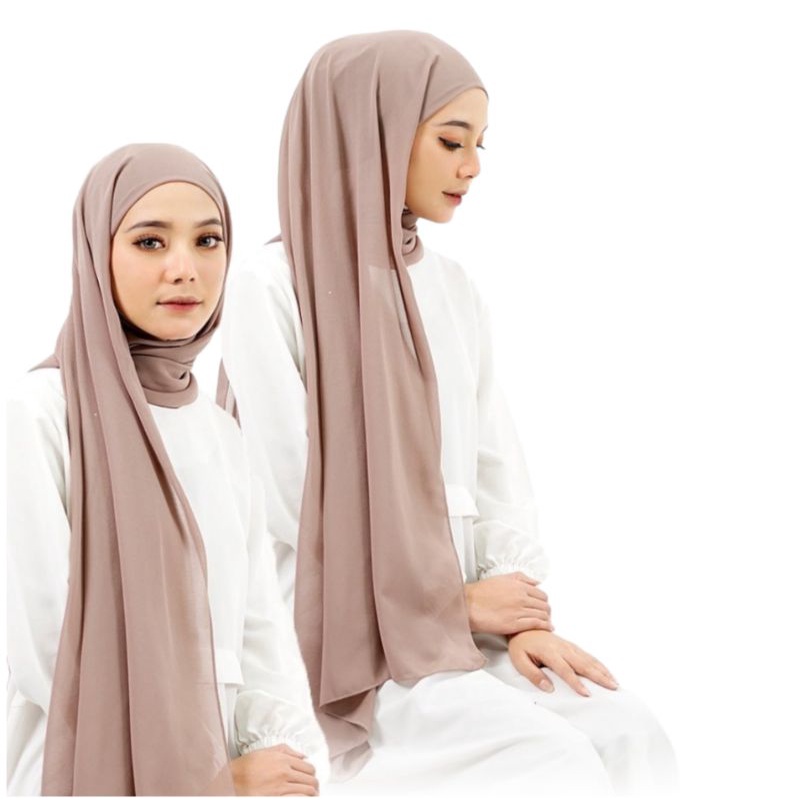 Jual Pashmina Inner Ceruty Ciput | Shopee Indonesia