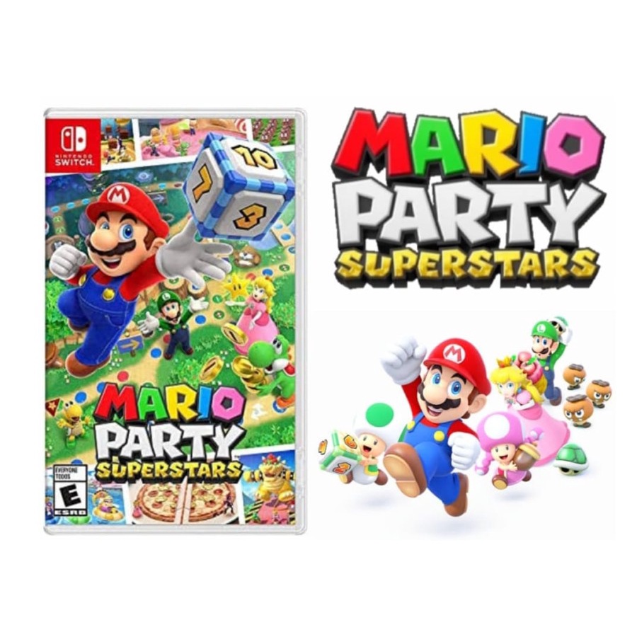 Jual Nintendo Switch Mario Party Superstars (Asia) | Shopee Indonesia