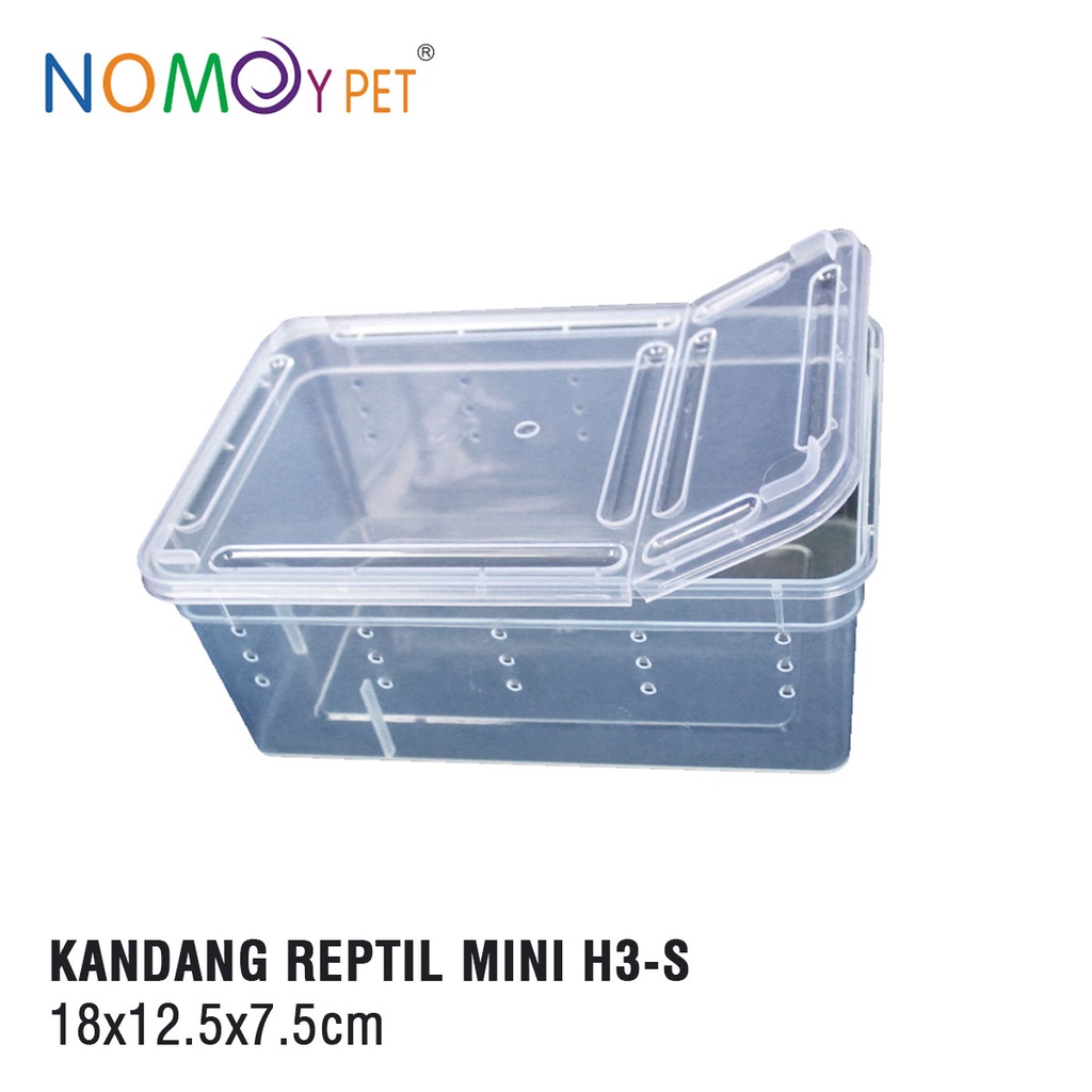 Jual Kandang Reptil S Tarantula Enclosure Box Nomoy H3 Small | Shopee ...