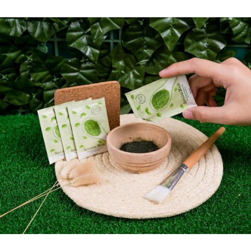 Jual Spakare Spirulina Mask (tiens) Shopee Indonesia