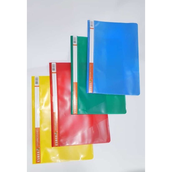Jual GROSIR 1lsn(12pcs) Bussines File Folio map Jepit map plastik map ...