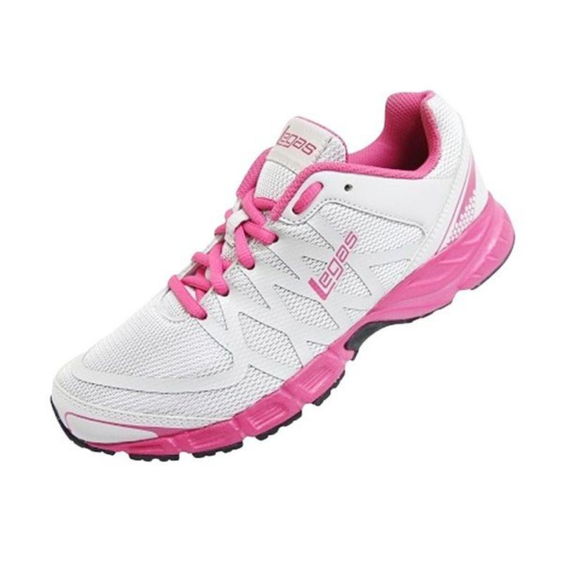 Jual Sepatu League Legas Cewe Abu Pink Evo La W Running Shoes Wanita