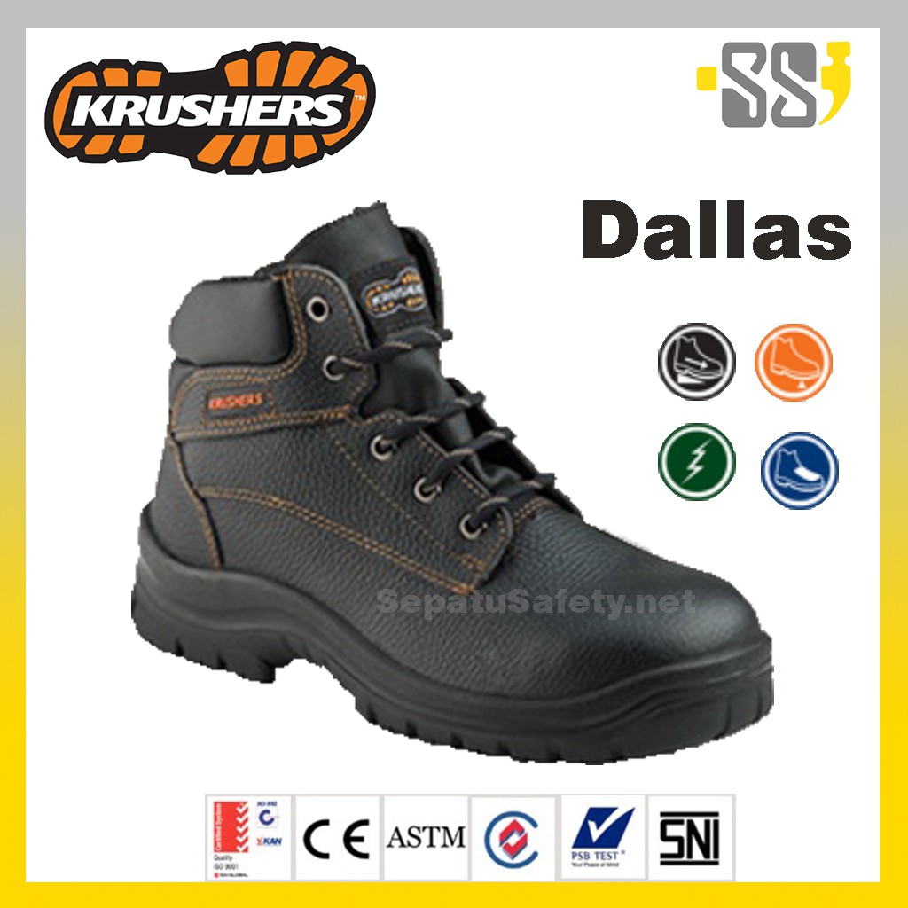 Jual Sepatu Safety Septi Septy Sefti Safty Sefty Shoes Krushers Krusher