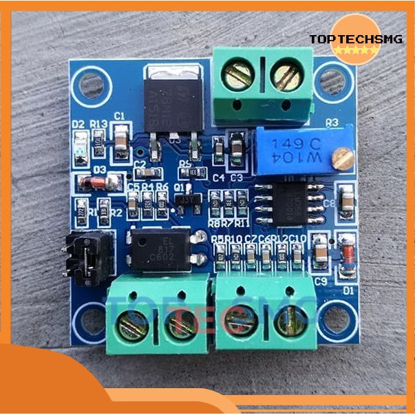 Jual TOPTECHSMG PWM to Voltage Module 0% -100% PWM convert to 0V - 10V ...