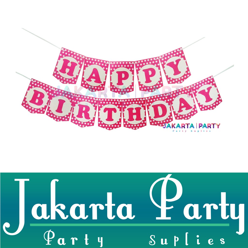 Happy Birthday Banner Bunting Flags - Rainbow Emoji Theme Party Decor For Boys & Girls