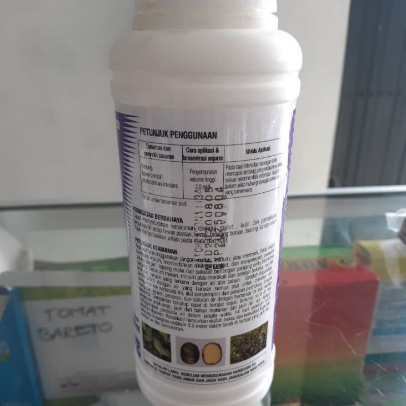 Jual TOXINIL 720SC Kendalikan Busuk Buah batang dan daun kemasan 500mL ...