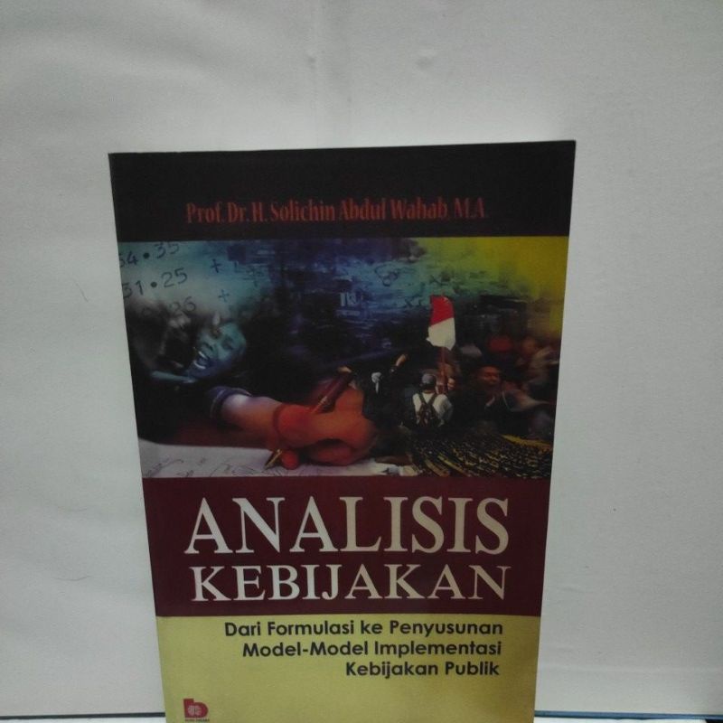 Jual Buku Analisis Kebijakan Dari Formulasi Ke Penyusunan Model Model Implementasi Shopee