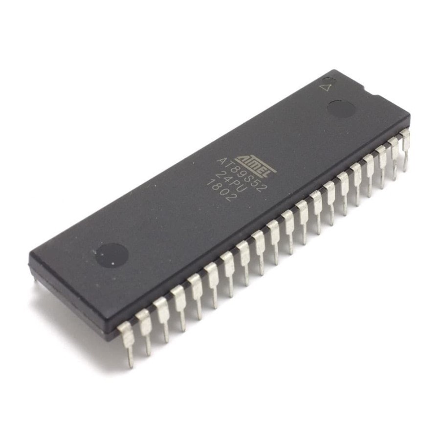 5x Microcontrollore AT89C52-24PI / AT89C52-24PU DIP-40 - Nuovi Di Alta Qualità