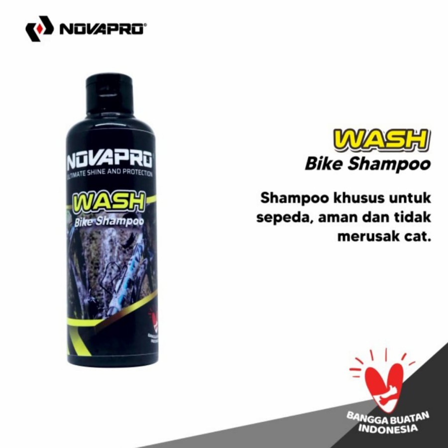 Jual NOVAPRO WASH SABUN CUCI SEPEDA 250ML | Shopee Indonesia