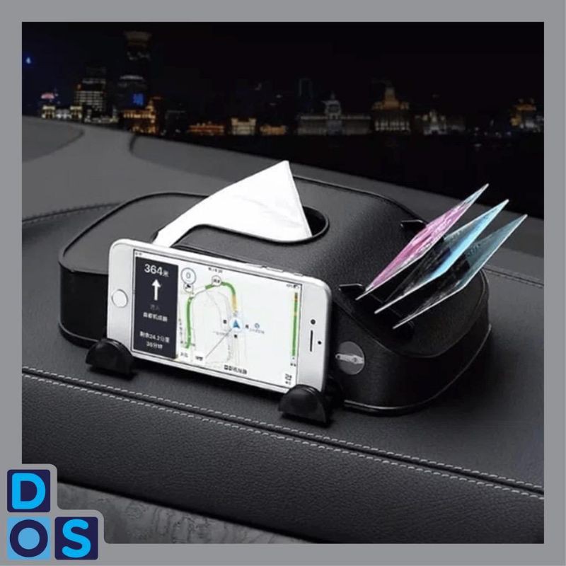 Jual KOTAK TISSUE MOBIL MULTIFUNGSI 3IN1 (TISSUE, HANDPHONE, CARD ...