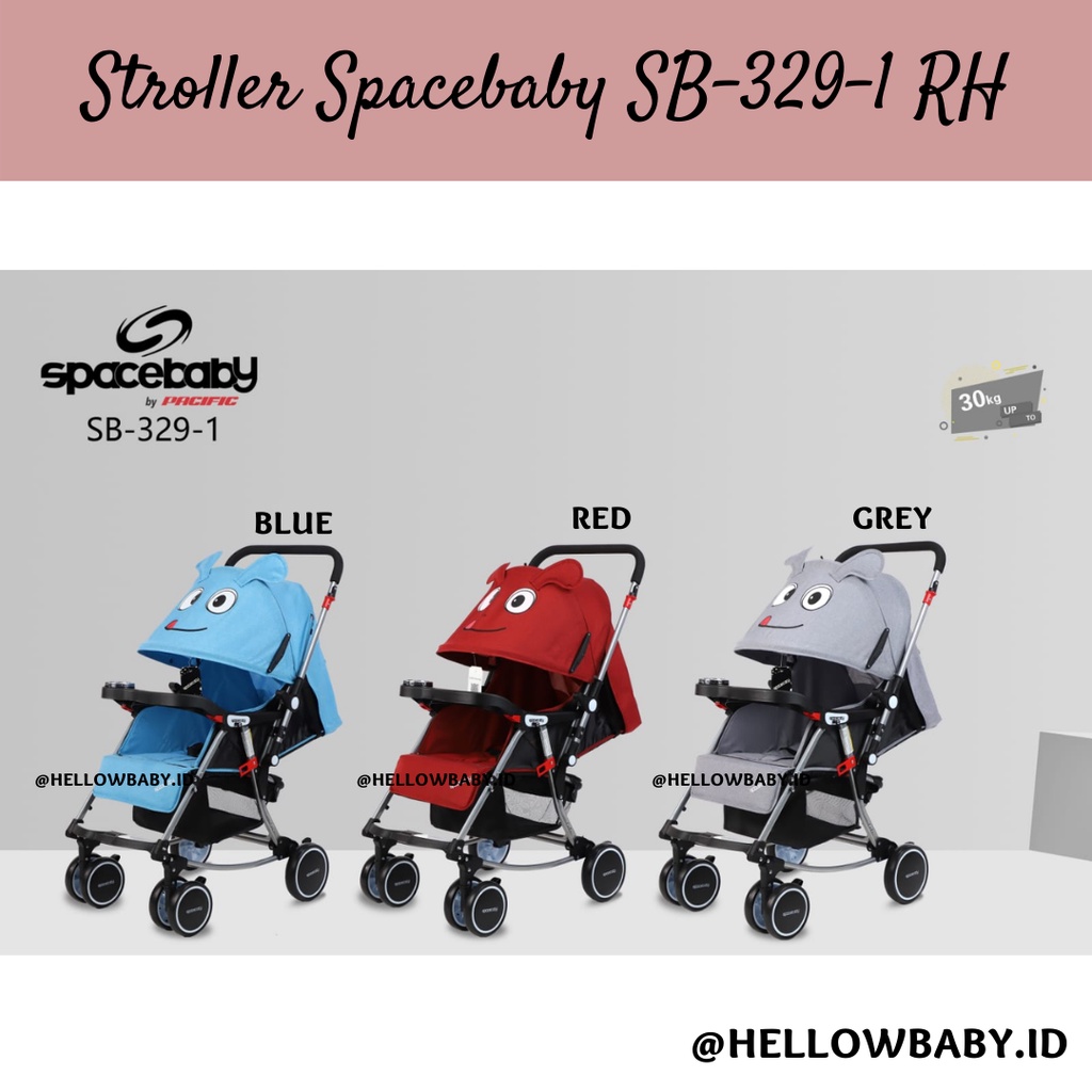 Stroller sampai 30 clearance kg