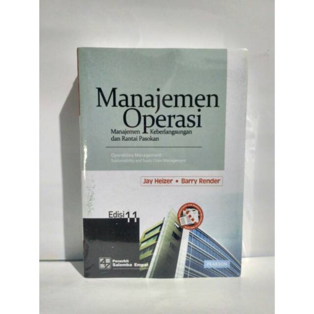 Jual BUKU MANAJEMEN OPERASI EDISI 11-JAY HEIZER FULL HALAMAN | Shopee ...