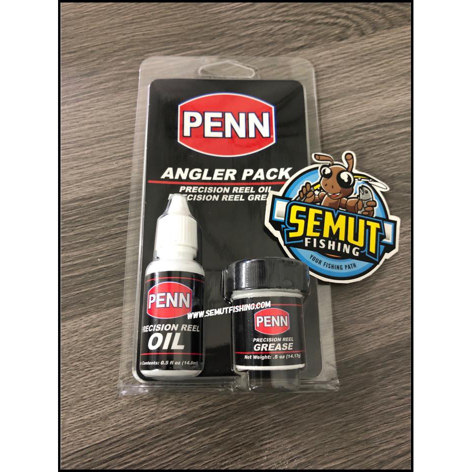 Jual, Penn Angler Pack Precision Reel Oil And Grease