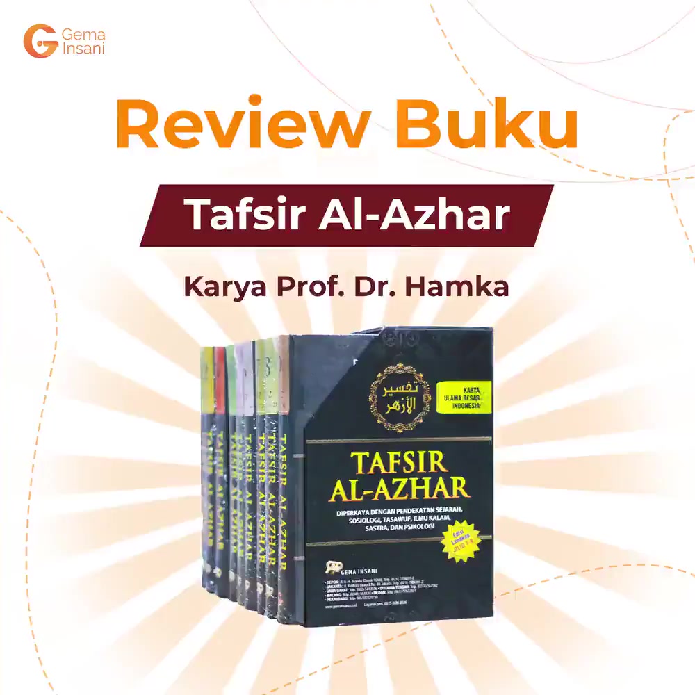 Jual Buku Tafsir Al-Azhar Perjilid Karya Prof Dr Buya Hamka - Kitab ...