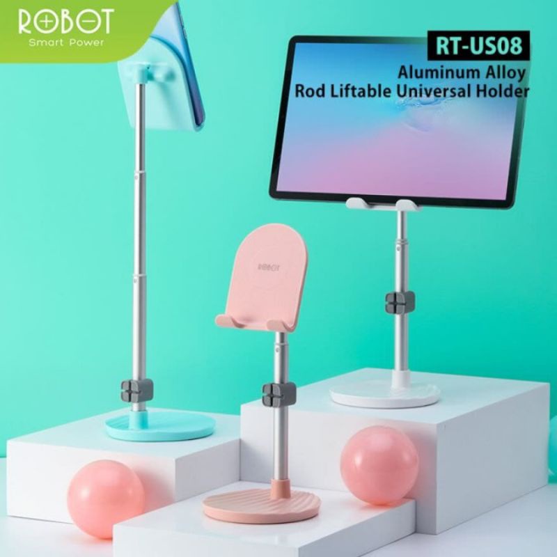 Jual ROBOT Stand Holder RT-US08 Aluminum Alloy Rod Liftable & Foldable ...