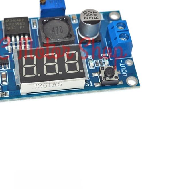 Jual LM2596 with Led Display Adjustable Step Down DC-DC / DC to DC Led ...