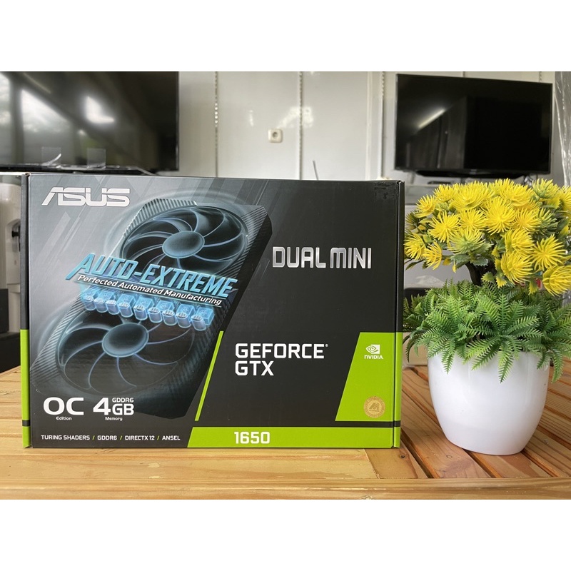 Jual VGA ASUS Dual GeForce® GTX 1650 MINI OC | Shopee Indonesia