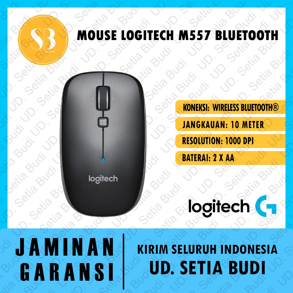 Jual Mouse Logitech M557 Bluetooth | Shopee Indonesia